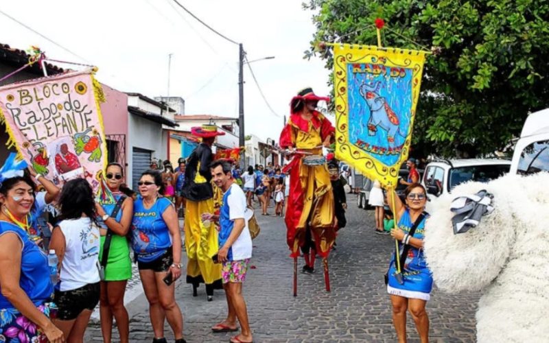 Bloco Rabo do Elefante agita a cidade de Baia Formosa nesse final de semana