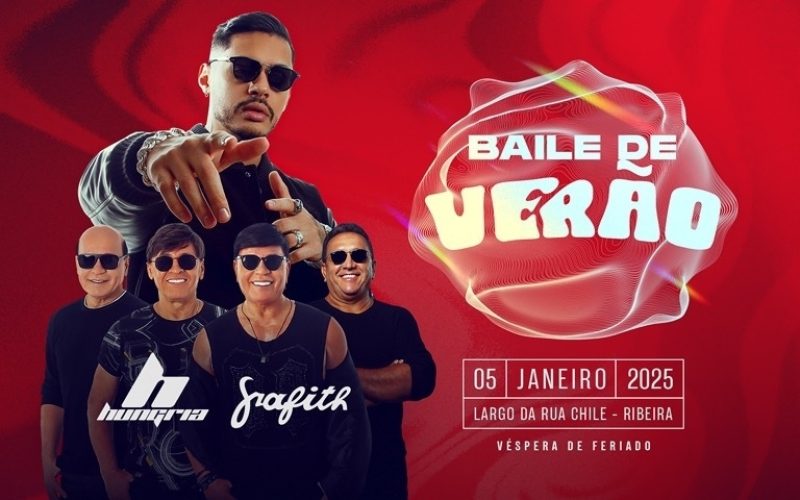Baile de verão reúne Hungria e Banda Grafith no dia 5 de janeiro em Natal
