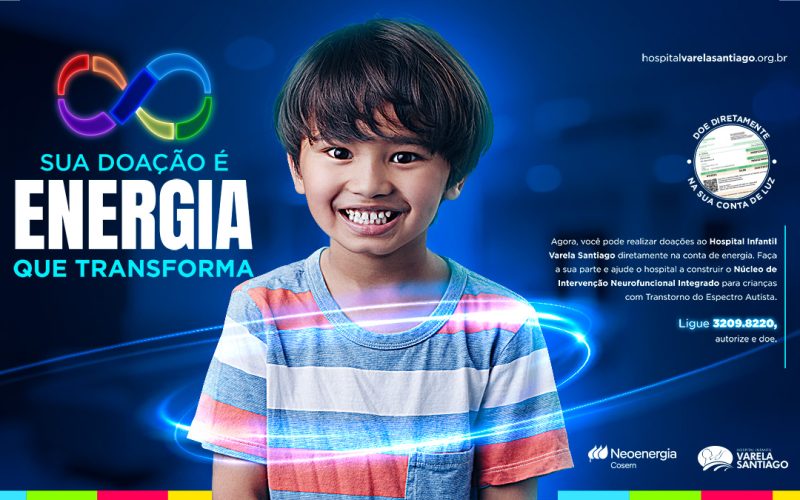 Saiba como ajudar o Hospital Infantil Varela Santiago com sua conta de energia