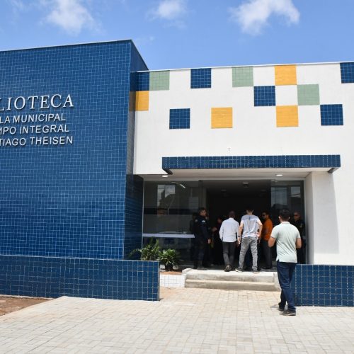 Biblioteca da Escola Padre Tiago Theisen é inaugurada na Zona Norte de Natal