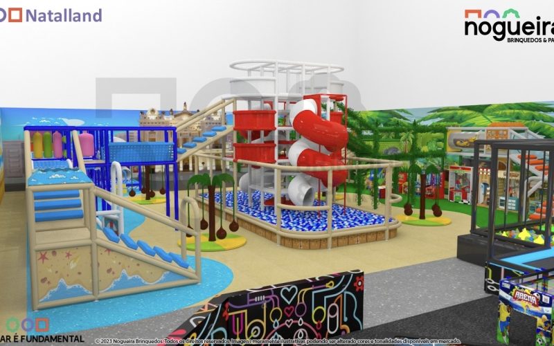 Viva Park Brasil chega a Ponta Negra com estrutura inédita para crianças