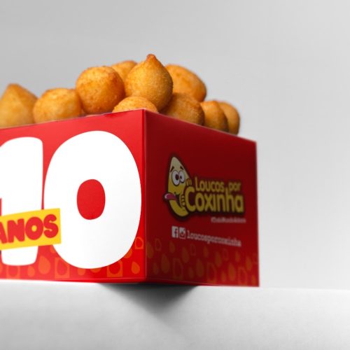 50tinha a R$10: Loucos por Coxinha comemora aniversário com promoção neste sábado