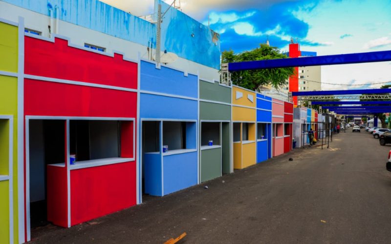 Cidadela toma forma com estrutura e cores que recria Mossoró de 1927