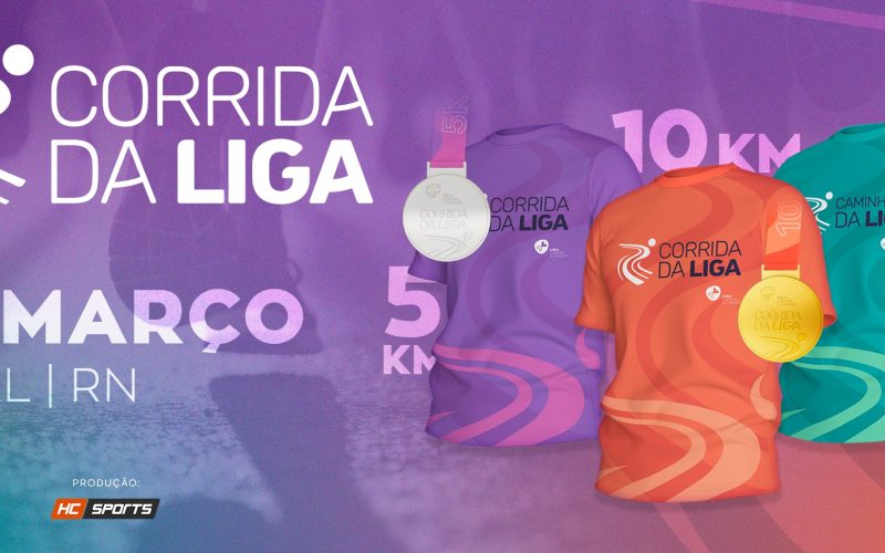 Liga realiza corrida beneficente no dia 29 de março; Saiba como participar