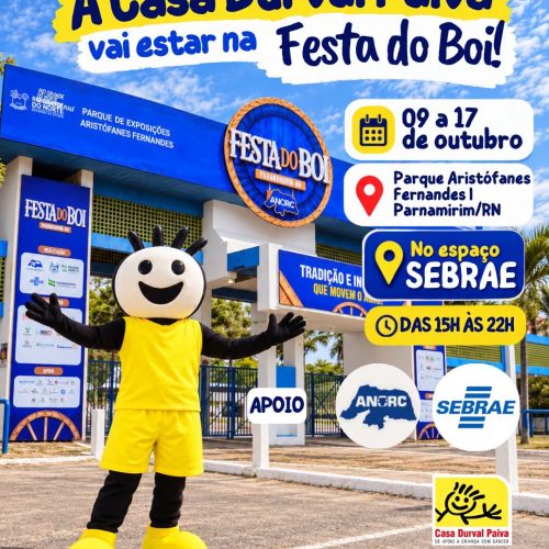 Casa Durval Paiva leva solidariedade e artesanato à Festa do Boi