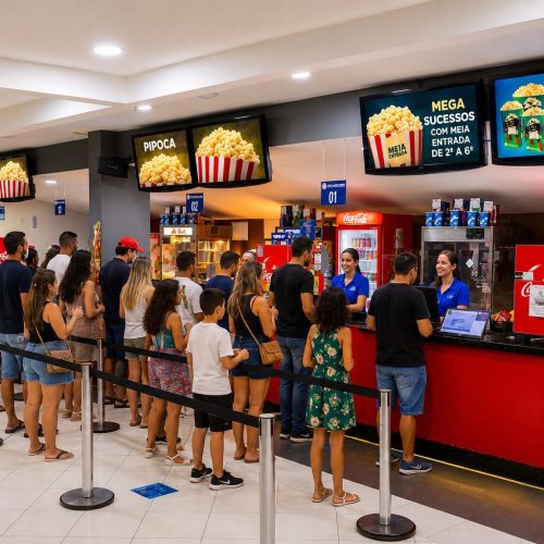 Grandes estreias do cinema impulsionam bilheterias e aumentam fluxo em shoppings centers no Brasil