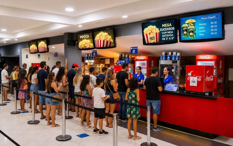 Grandes estreias do cinema impulsionam bilheterias e aumentam fluxo em shoppings centers no Brasil