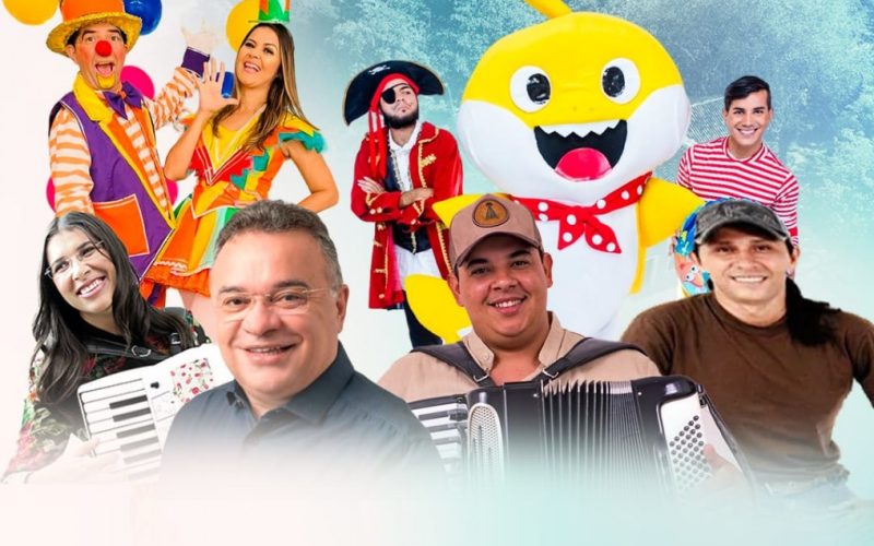 Programação dos 147 anos de Macaíba terá shows de Alice Maciel, Padre Nunes, Zé Filho e festa das crianças