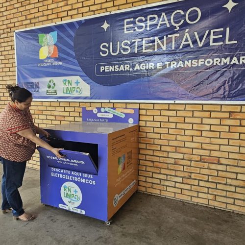 Moradores da Zona Norte podem descartar eletrônicos em ponto de coleta na Uern