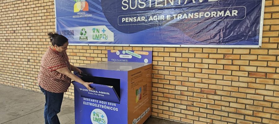 Moradores da Zona Norte podem descartar eletrônicos em ponto de coleta na Uern