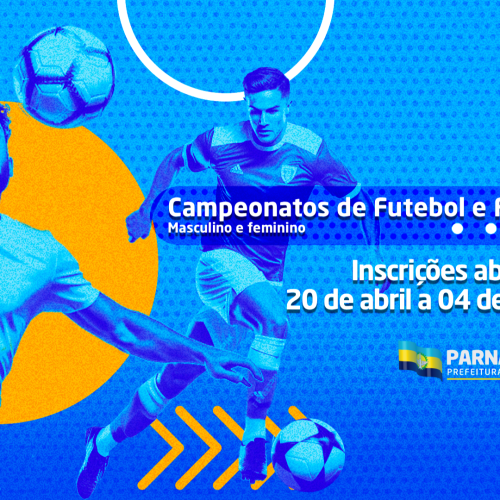 Parnamirim inicia inscrições para campeonatos de futebol e futsal