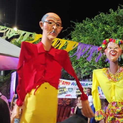 Carnaval de Pium foi marcado por muito frevo e show de Rosa de Pedra