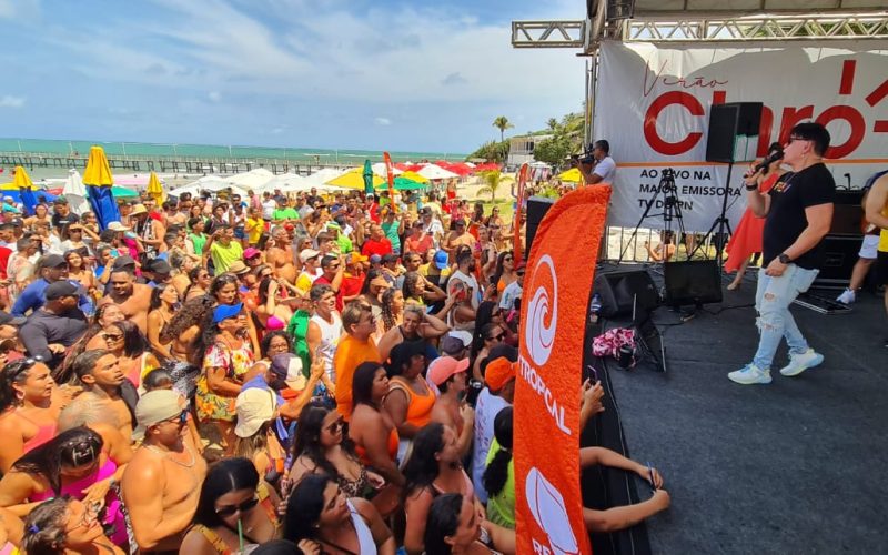 Festa no litoral! Banda Grafith encerra Super Verão Parnamirim 2024
