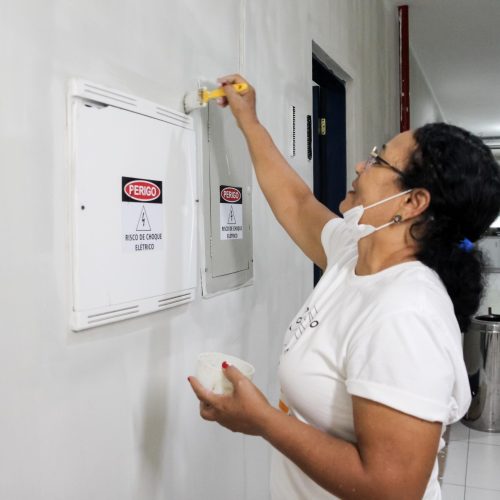 Prefeitura de Parnamirim realiza mutirão de pintura na Secretaria Municipal de Cultura