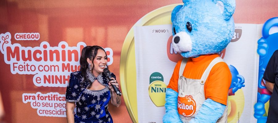 Nestlé escolhe São João de Caruaru para lançar Mucininho, a nova combinação de Mucilon e Ninho feita para beber