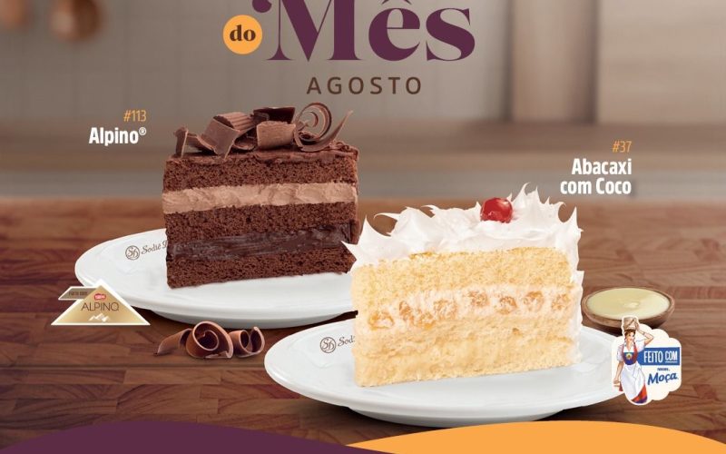 Abacaxi com Coco e Alpino®️ ganham desconto na Sodiê Doces