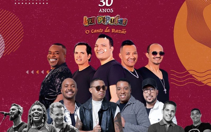 3º Segura o Samba  confirma Art popular no próximo dia 17 em Natal