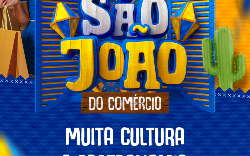 São João do Comércio 2025 abre programação com cortejo de quadrilha na Rua João Pessoa