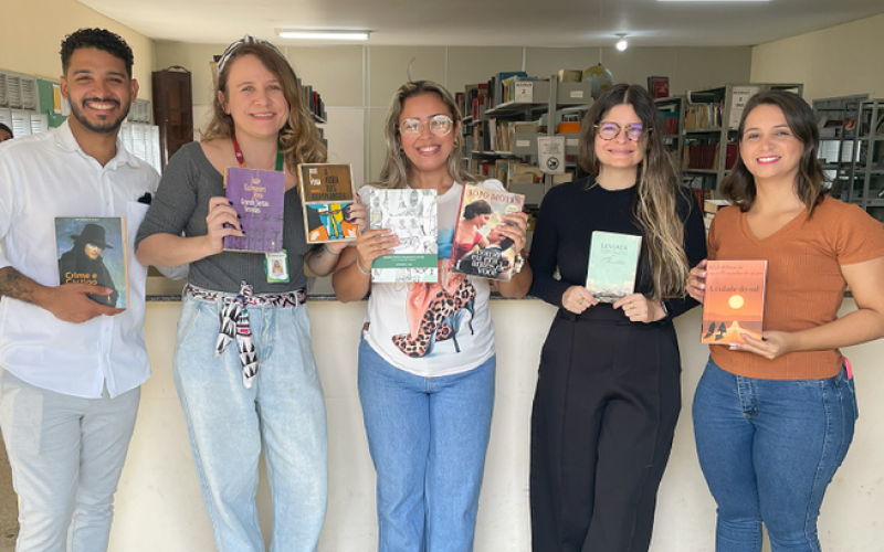 IFRN promove ação social e doa livros para Biblioteca Municipal de Arez