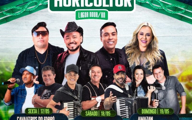 67ª edição da Festa do Agricultor de Lagoa Nova acontece entre os dias 17 e 19 de maio
