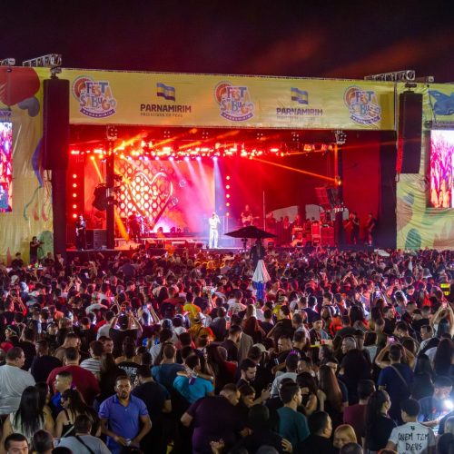 70 mil pessoas curtiram o 2º dia da Festa do Sabugo; Festa encerra hoje em Parnamirim