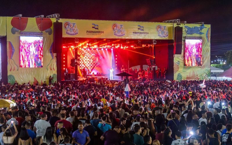 70 mil pessoas curtiram o 2º dia da Festa do Sabugo; Festa encerra hoje em Parnamirim