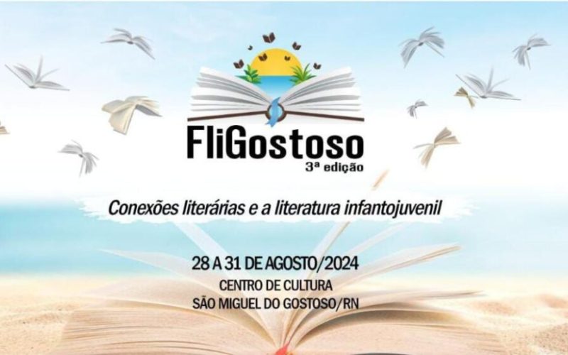 Abertas as inscrições para Festival Literário de Gostoso 2024; Saiba como participar