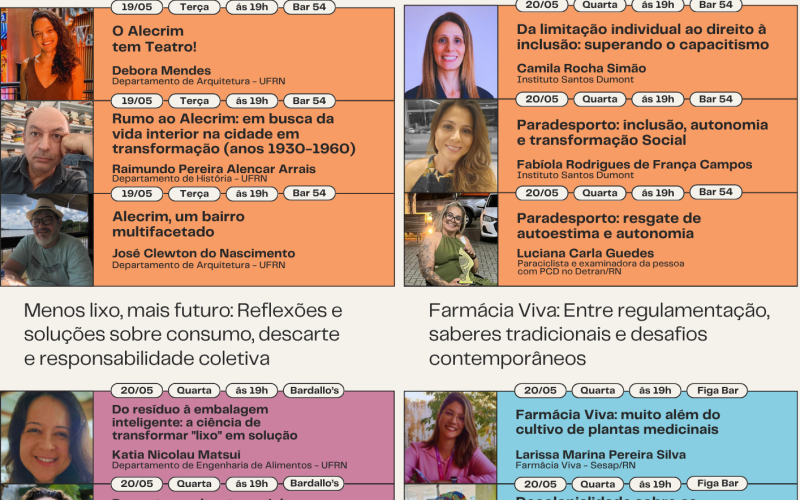 Pint of Science 2026 leva discussões científicas a bares de Natal