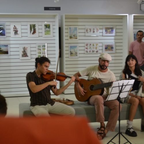 Visitação de exposição internacional de aquarelistas em Natal segue até o dia 31