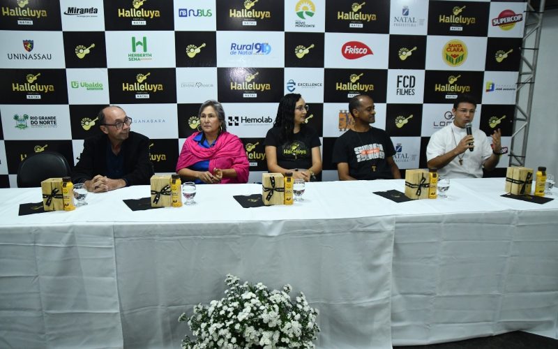 Halleluya espera reunir mais de 100 mil pessoas entre os dias 6 e 8 de dezembro em Natal