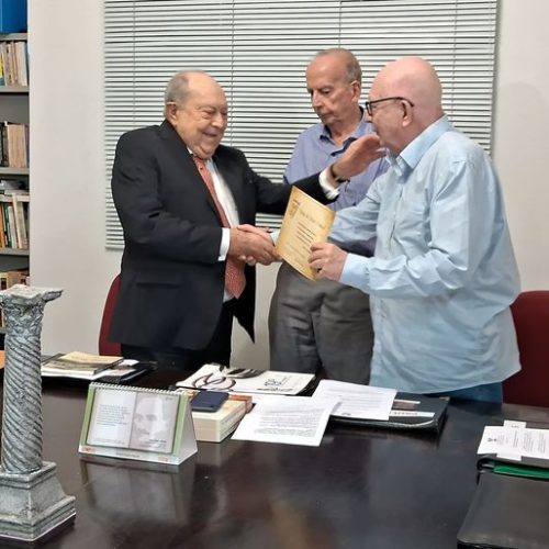 Ex-deputado Ezequiel Ferreira de Souza é homenageado no Conselho Estadual de Cultura