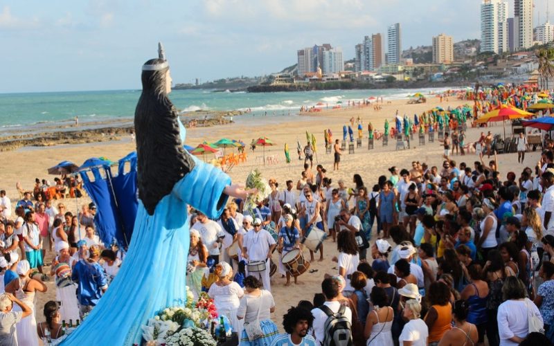 Dia de Iemanjá tem atividades religiosas e culturais em Natal; Programação começa as 6h