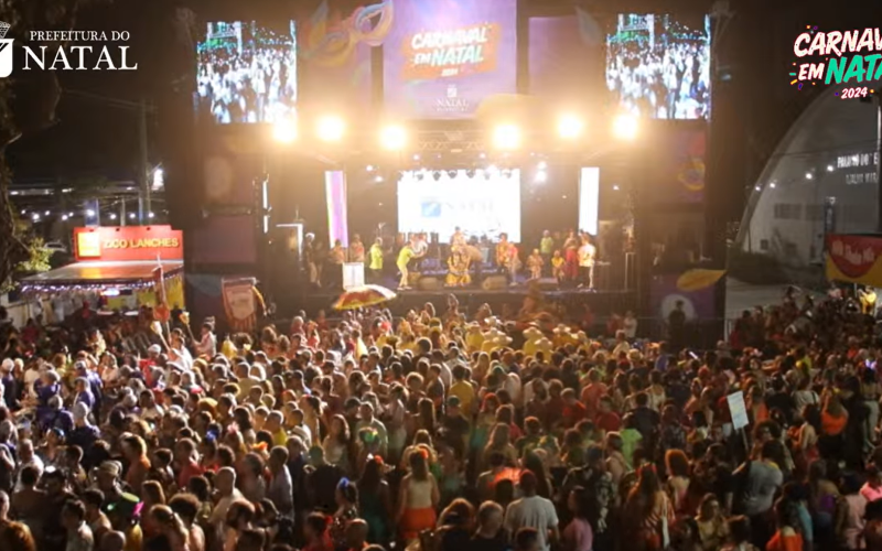 Confira a programação completa do Carnaval em Natal 2025