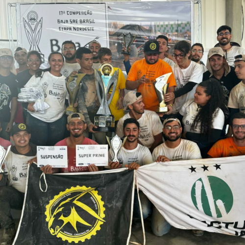 Com Caraubaja campeã, equipes da Ufersa lideram pódio na fase NE do Baja SAE Brasil