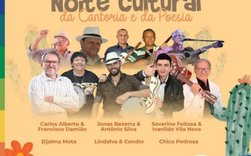 I Fulora – Festival de Artes Integradas começa hoje (20) na cidade de Jardim do Seridó