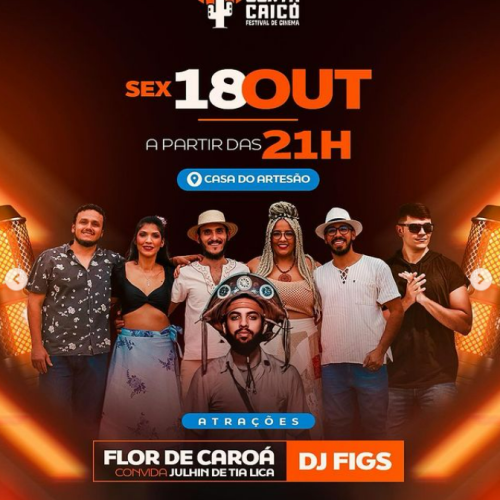 Curta Caicó 2024 encerra neste sábado (19) com programação cultural variada e gratuita