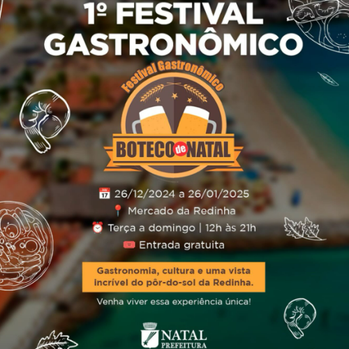 1º Festival Gastronômico “Boteco de Natal” começa hoje (26) no bairro da Redinha