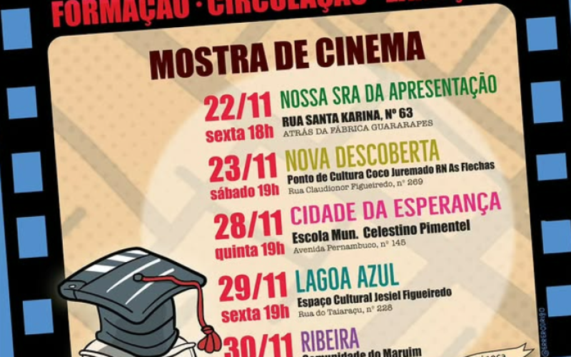 Projeto Kurta na Kombi promove a partir de hoje (22) sessões de cinema gratuitas em Natal