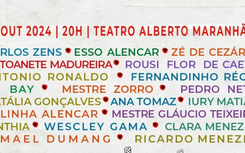 Rede Potiguar da Música promove nesta terça (01) festival musical no Teatro Alberto Maranhão