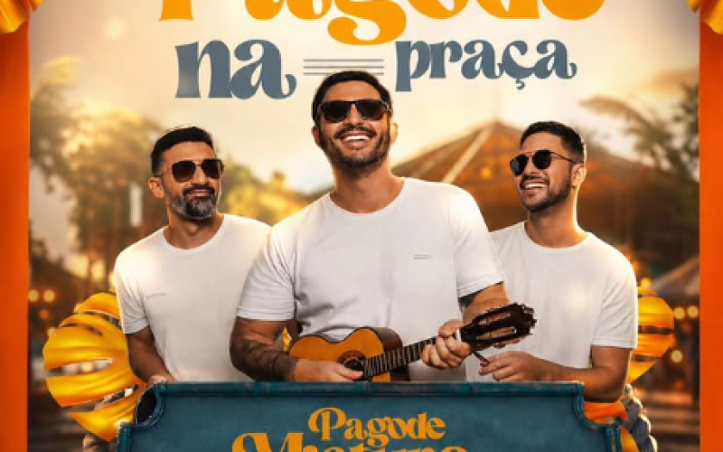 Pagode na Praça movimenta a cidade de Coronel Ezequiel nesta sexta-feira (1)