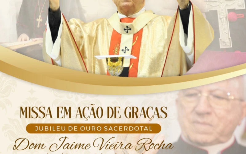 Dom Jaime celebrará 50 anos de sacerdócio no dia 1º de fevereiro