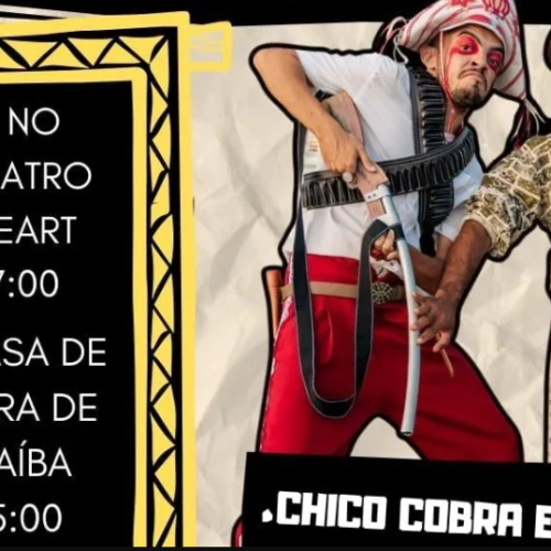 Casa de Cultura de Macaíba sedia espetáculo com entrada gratuita no próximo dia 13