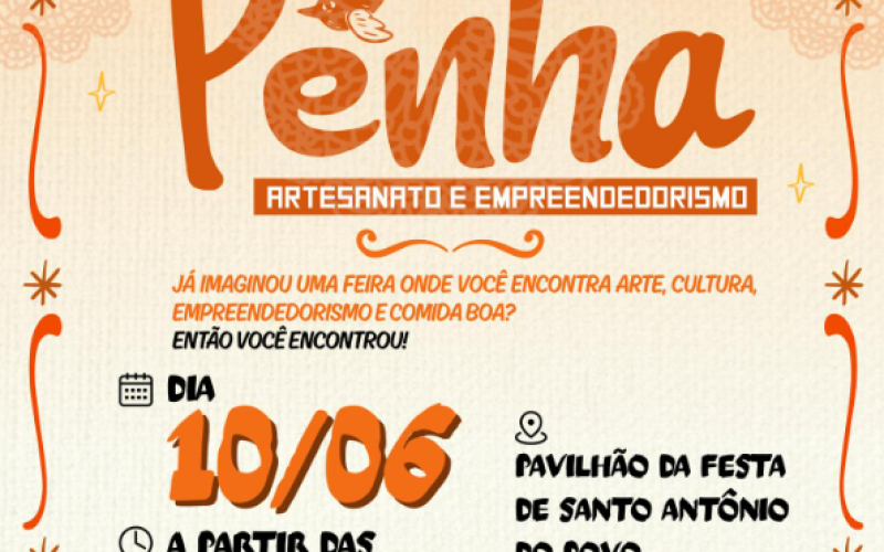 Feirinha da Penha acontece no dia 10 de junho em Canguaretama