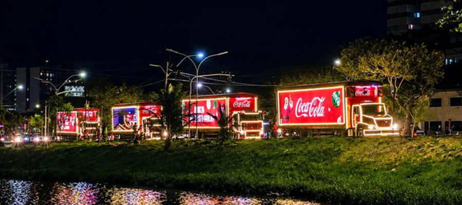 Três cidade do RN vão receber a Caravana de Natal Coca-Cola 2026; Confira