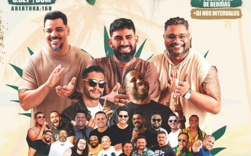 Banda Auto Estima comemora aniversário com mais de 10 horas de pagode em Natal