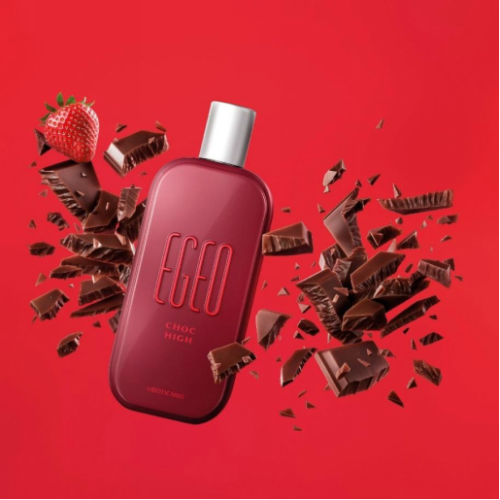 O Boticário apresenta EGEO Choc High, nova fragrância que combina chocolate com morango