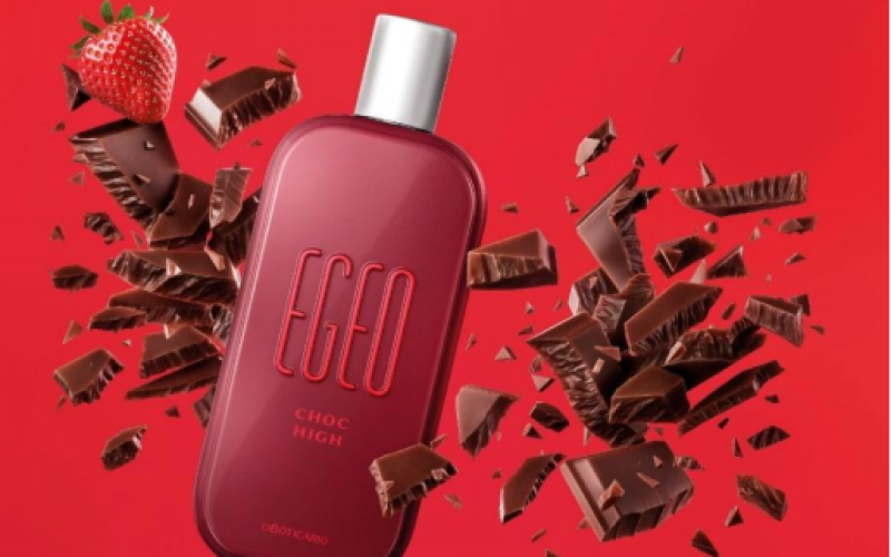 O Boticário apresenta EGEO Choc High, nova fragrância que combina chocolate com morango