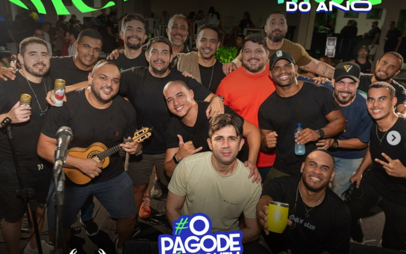 “O Pagode Taí Vai Quem Quer” é atração da casa do Goiamum neste domingo (29)