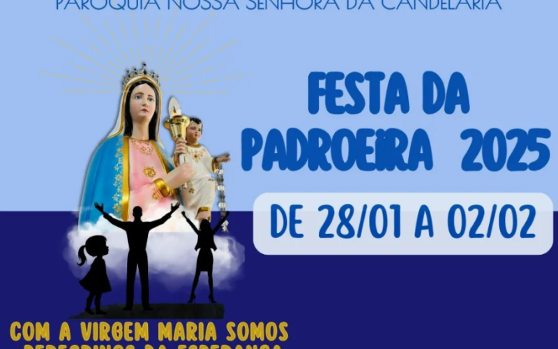 Festa da Paróquia de Candelária começa nesta terça-feira (28); Confira a programação