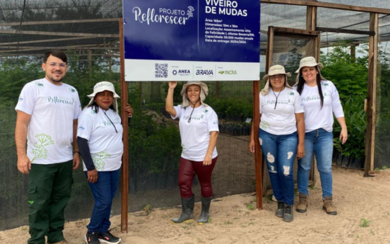 Agricultoras firmam contrato para fornecimento de 20 mil mudas ao projeto Reflorescer
